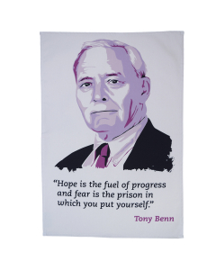 Tony Benn tea towel