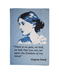 Virginia Woolf tea towel