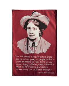 Sylvia Pankhurst tea towel