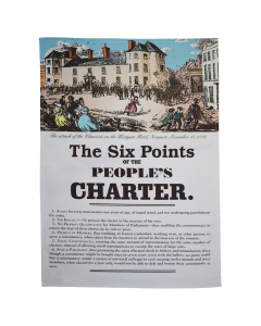 People's Charter tea towel