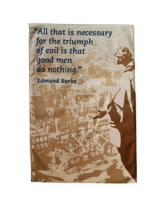 Edmund Burke tea towel