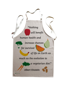 Einstein Vegetarian apron