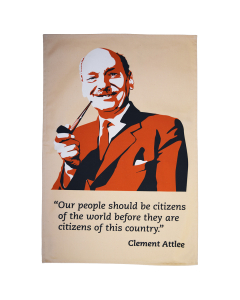 Clement Attlee tea towel