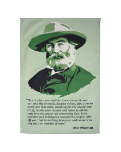 Walt Whitman tea towel