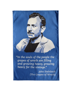 John Steinbeck tea towel