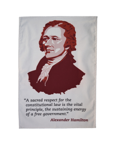 Alexander Hamilton tea towel