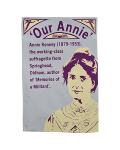 Annie Kenney tea towel
