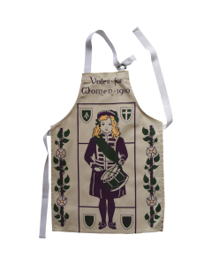Drummer Girl child's apron