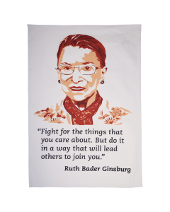 Ruth Bader Ginsburg tea towel