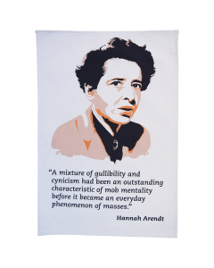 Hannah Arendt tea towel
