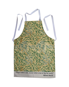 William Morris Willow Bough apron