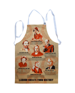 Labour Greats of History apron