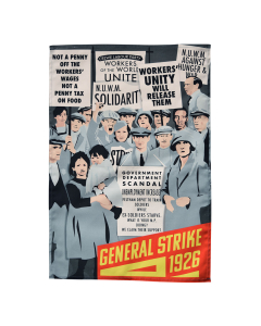 General Strike tea towel