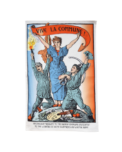 Paris Commune tea towel