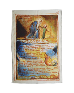 William Blake London tea towel