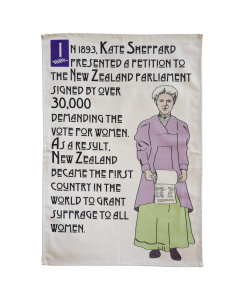 Kate Sheppard Suffrage Petition tea towel