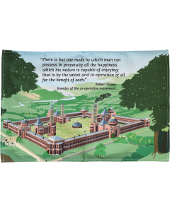 Robert Owen tea towel