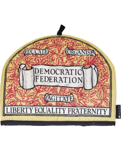 Liberty Equality Fraternity tea cosy