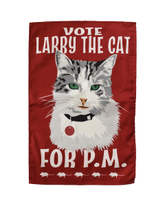 Larry the Cat tea towel