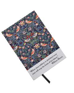 William Morris Strawberry Thief A5 hardback journal