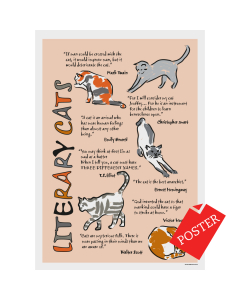 Literary Cats poster