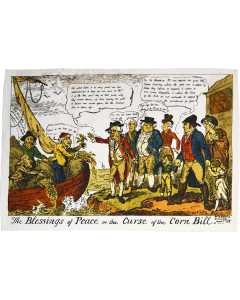 Corn Laws tea towel