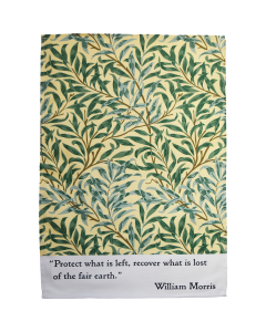 William Morris Willow Bough tea towel
