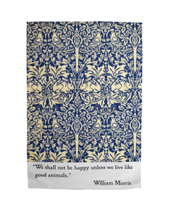 William Morris Brer Rabbit tea towel
