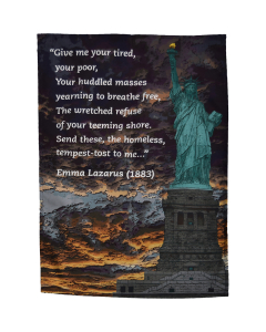 Statue of Liberty - Emma Lazarus tea towel