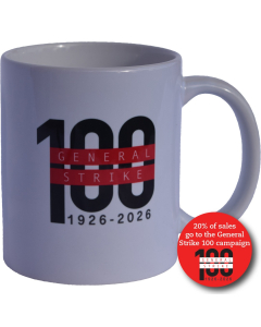 General Strike Centenary earthenware mug