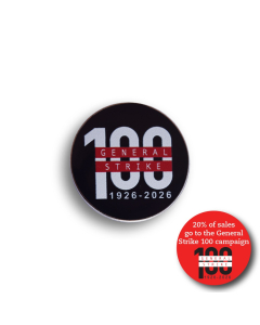 General Strike Centenary enamel badge