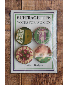 Women's Suffrage badge set