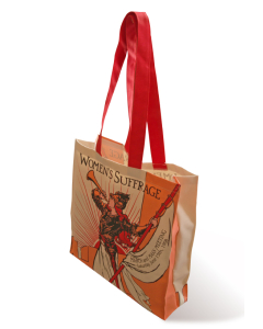 Bugler Girl Suffrage tote bag