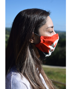 Anarchism face mask with elastic