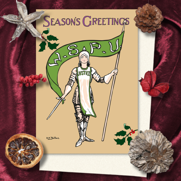 Women's Suffrage mixed Christmas cards | Radical Tea Towel