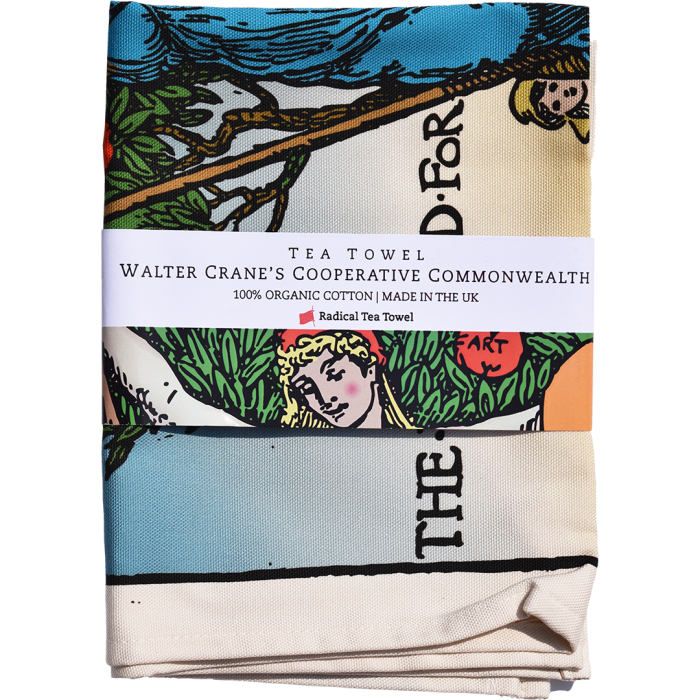 Cooperative Commonwealth tea towel | Radical Tea Towel