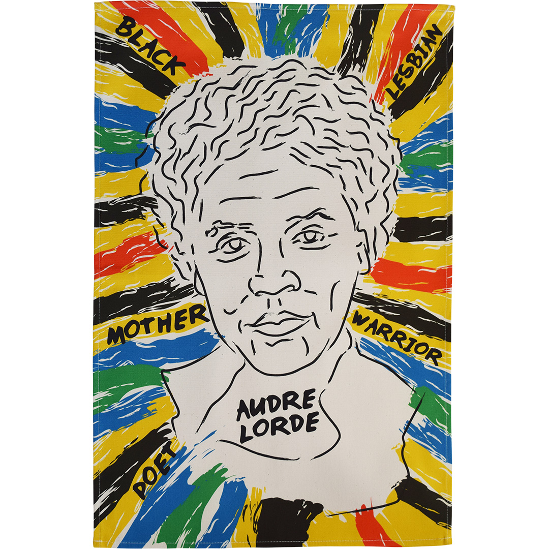 Audre Lorde tea towel Audre Lorde tea towel