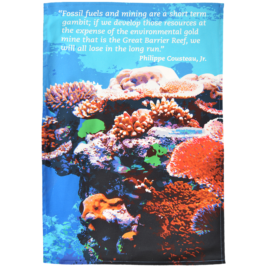 Great Barrier Reef tea towel Great Barrier Reef tea towel