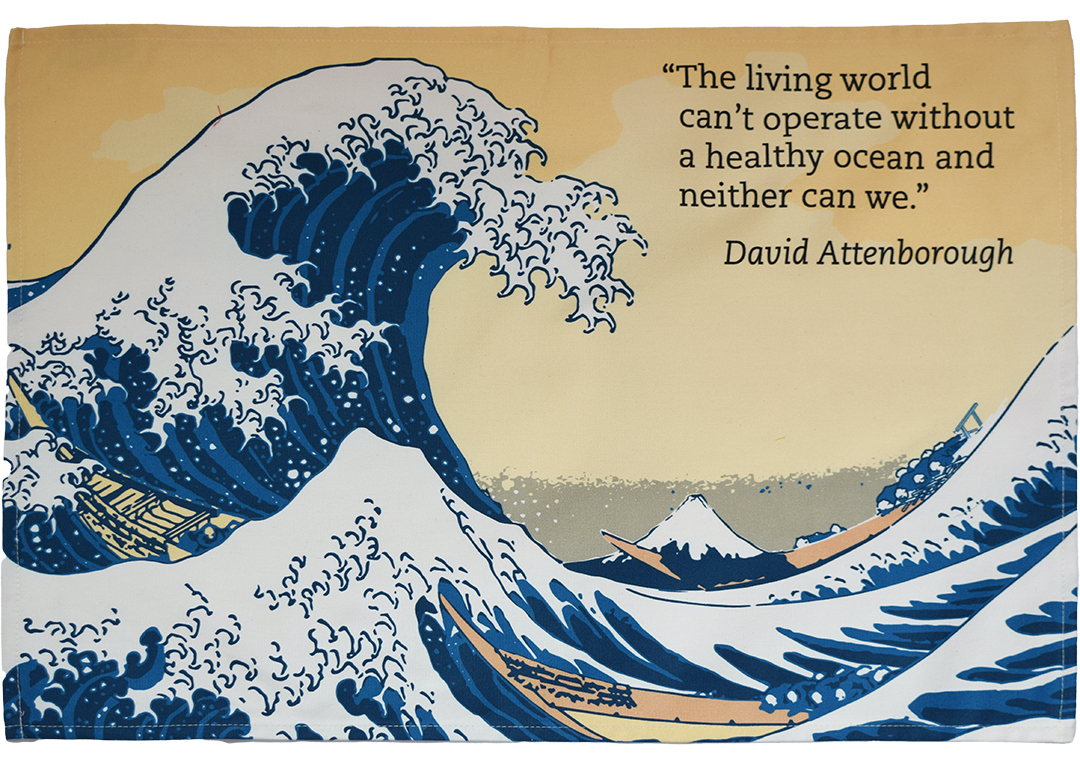 Hokusai tea towel Hokusai tea towel