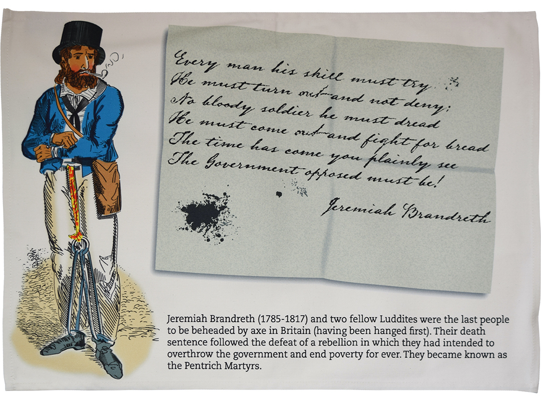 Jeremiah Brandreth tea towel Jeremiah Brandreth tea towel