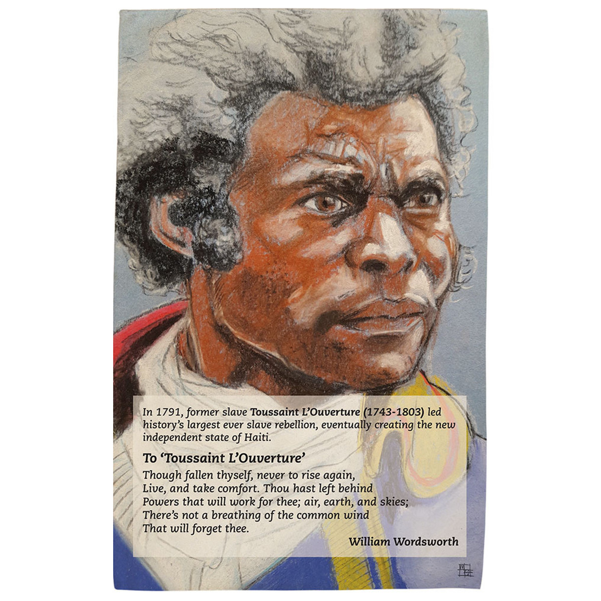 Toussaint L'Ouverture tea towel