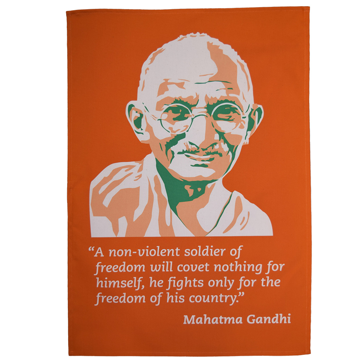 Mahatma Gandhi tea towel