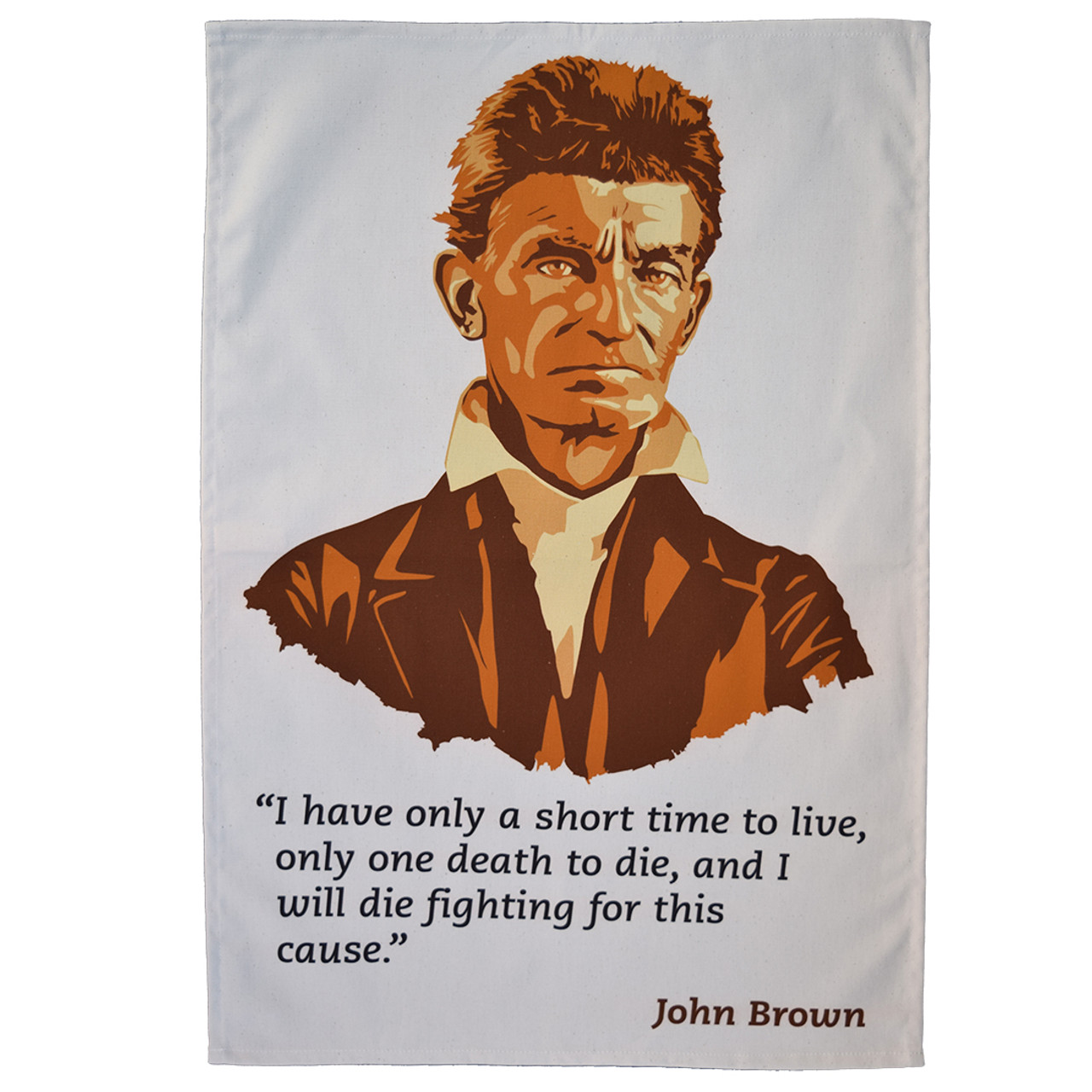 John Brown tea towel