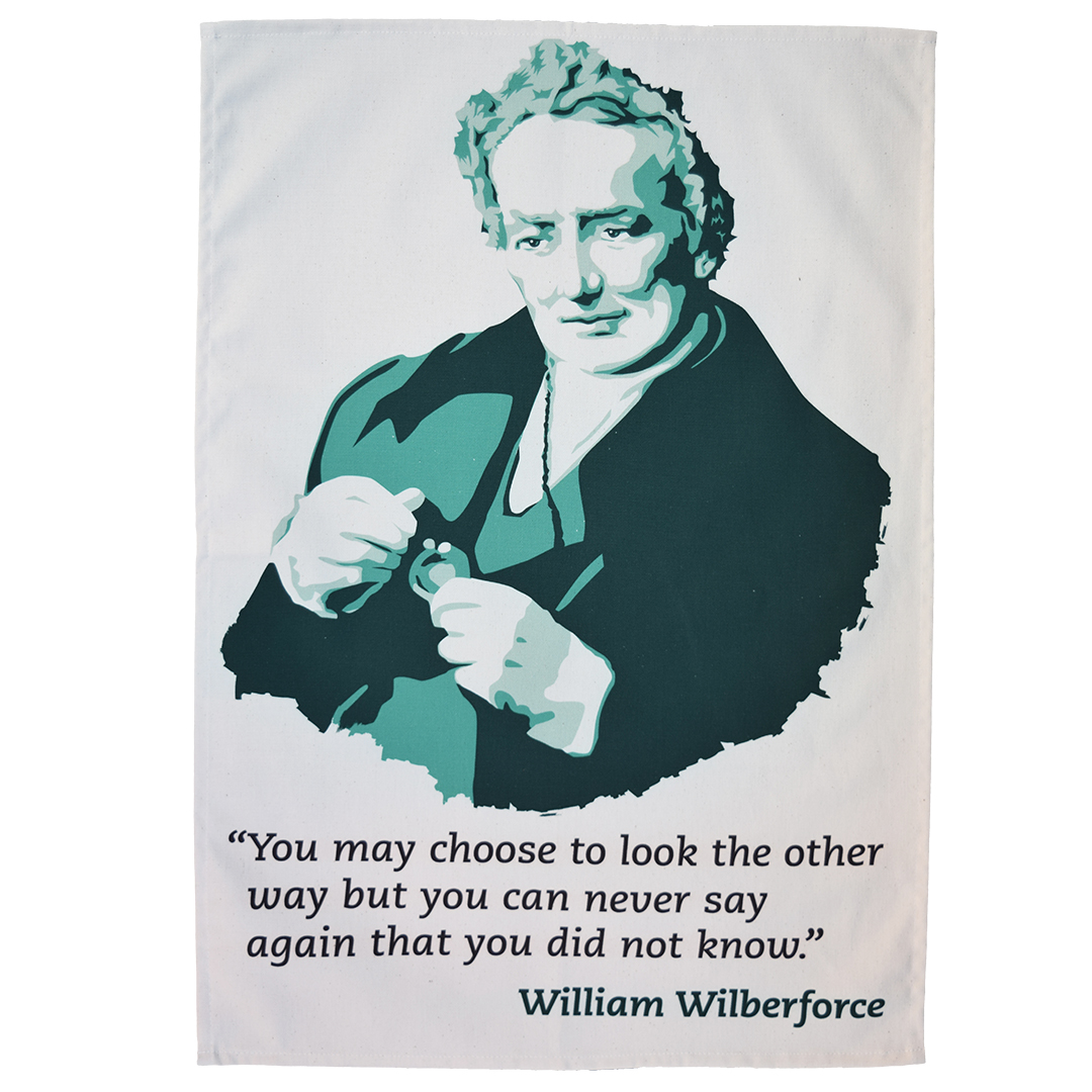 William Wilberforce tea towel