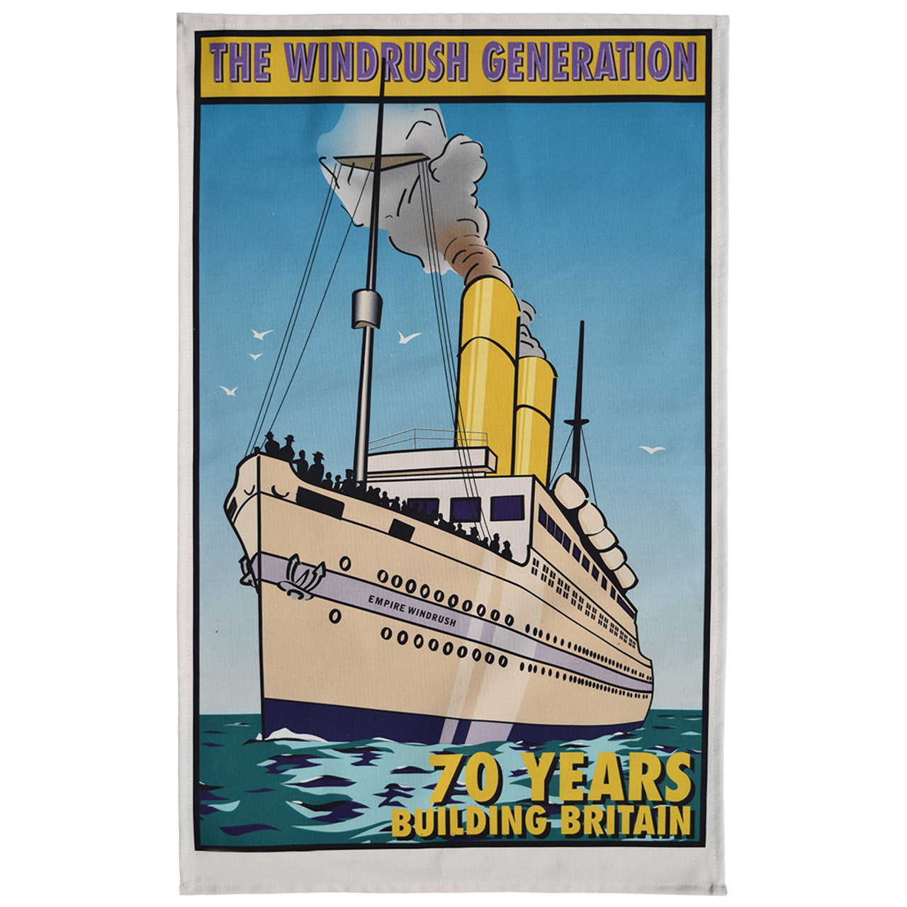 Windrush Generation tea towel