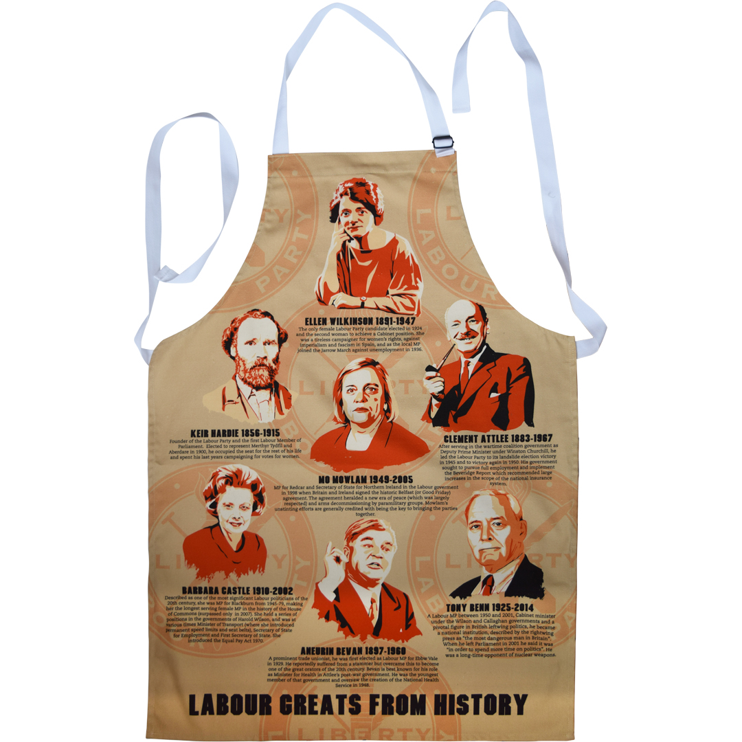 Labour Greats apron