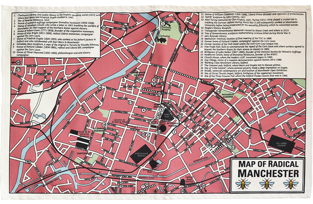 Radical Manchester Map