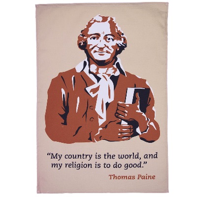 Thomas Paine tea towel