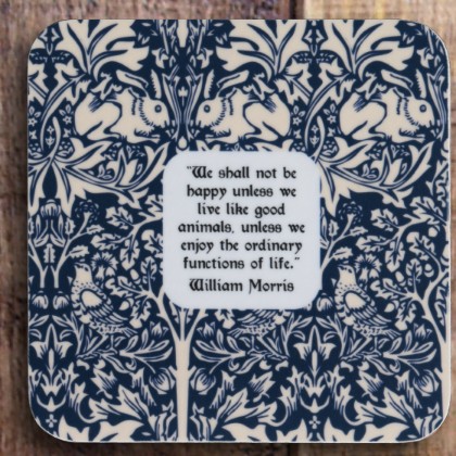 William Morris animals coaster