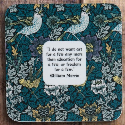 William Morris art coaster